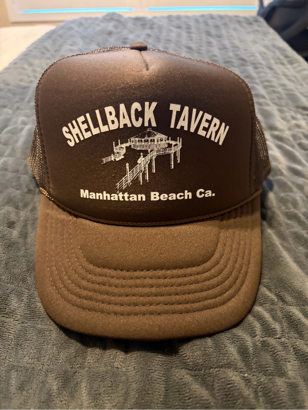 Shellback Tavern Manhattan Beach Brown Trucker Hat